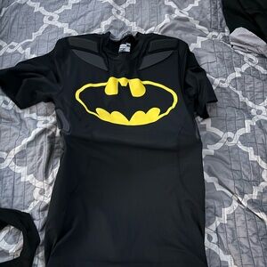 Kids Batman Costume T-Shirt - Black and Yellow